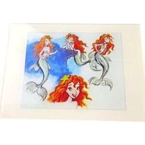 Walt Disney Archives The Little Mermaid Acrylic Art